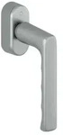 Hoppe Hamburg Fenstergriff, 0700L/U26, SecuForte, F9 stahlfarben, Stiftl&auml;nge: 32-42