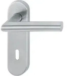 HOPPE&reg; Dr&uuml;ckergarnitur mit Kurzschild Amsterdam E1400/353KH, Edelstahl,...