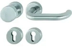 HOPPE&reg; FH Wechselgarnitur mit Rosetten Paris FS-E58/42H/42HS/138, Edelstahl, Farbe:
