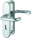 HOPPE&reg; FH Schutz-Dr&uuml;ckergarnitur mit Langschild Paris FS-138F/3331/3310,...