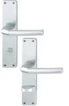 Hoppe T&uuml;rdr&uuml;cker Birmingham WC Alu F1 1117/202SP T&uuml;rgriff Klinke Dr&uuml;ckergarnitur
