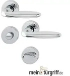 Hoppe T&uuml;rdr&uuml;cker Verona Rosette BAD Messing F49-R Dr&uuml;ckergarnitur M151/42KV/42KVS