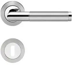 Karcher Dr&uuml;ckergarnitur Rio Steel BB ER34 Edelstahl matt/poliert T&uuml;rgriff