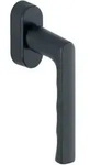 Hoppe Hamburg Fenstergriff, 0700/UD9020, SecuForte, F9714M schwarz matt, Stiftl&auml;nge: