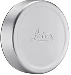 Leica Objektivdeckel Q, E49, Aluminium silbern eloxiert 19660