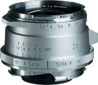 Voigtl&auml;nder BA350C, Voigtl&auml;nder 21/3.5 Color-Skopar asph. Typ II silber Leica