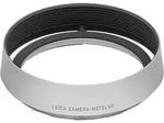Leica Gegenlichtblende Q3, rund, Aluminium, silbern eloxiert 19658