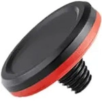 Leica Soft Release Button, Aluminium, schwarz eloxiert 19671