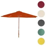 Sonnenschirm Florida, Gartenschirm Marktschirm, &Oslash; 3,5m Polyester/Holz 7kg ~