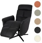 Relaxsessel HWC-L10, Design Fernsehsessel TV-Sessel Liegesessel, Liegefunktion