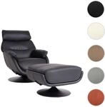 Mendler Relaxsessel mit Hocker HWC-K99, Fernsehsessel Sessel, Wippfunktion...