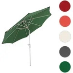 Sonnenschirm N19, Gartenschirm, &Oslash; 3m neigbar Polyester/Alu 5kg ~ gr&uuml;n