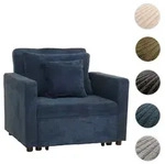 Schlafsessel HWC-L90, Klappsessel G&auml;stebett Relaxsessel, Liegefl&auml;che 200x100cm