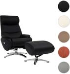 Mendler Relaxsessel mit Hocker HWC-K98, Fernsehsessel Sessel, Liegefunktion...