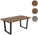 Mendler Esszimmertisch HWC-O61, Tisch K&uuml;chentisch Esstisch, Industrial MDF...