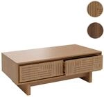 Mendler Couchtisch HWC-O33, Sofatisch Wohnzimmertisch Beistelltisch, 2...