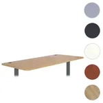 Tischplatte HWC-D40 f&uuml;r Schreibtische, Schreibtischplatte, 160x80cm MVG-zertifiziert