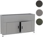 Mendler Hochbeet HWC-O85, Metallhochbeet Blumenkasten Pflanzk&uuml;bel Stauraum,...