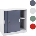 Aktenschrank Boston HWC-F41, Stahlschrank B&uuml;roschrank, mit abschlie&szlig;baren