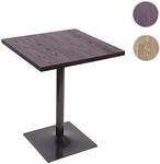 Mendler Bistrotisch HWC-H10, Bartisch Thekentisch, Industrial Gastronomie Ulme...