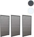 Mendler 3er-Set Aluminium Paneele f&uuml;r Pergola HWC-L46, Terrassen&uuml;berdachung,