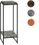 Blumentisch HWC-K71, Blumenregal Beistelltisch Pflanzregal, MVG-zertifiziert MDF