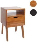 Mendler Nachttisch HWC-P16, Kommode Beistelltisch Nachtschrank Schrank,...