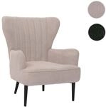 Mendler Lounge-Sessel HWC-K37, Cocktail-/Ohrensessel Polsterstuhl Retro Vintage...