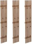 MCA 3er-Set Garderobenpaneel HWC-P56, Wandgarderobe Garderobenleiste...
