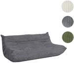 Mendler 3-Sitzer Sofa HWC-R34, Dreisitzer 3er-Sofa Couch Polster-/Loungesofa...