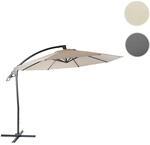 Mendler Deluxe Ampelschirm HWC-D14, Sonnenschirm, rund Ř 3m Polyester Alu/Stahl 14kg