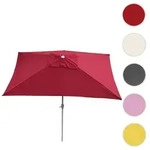 Sonnenschirm N23, Gartenschirm, 2x3m rechteckig neigbar, Polyester/Alu 4,5kg