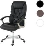 Mendler Profi-B&uuml;rostuhl L42 XXL, Chefsessel Drehstuhl, 150kg belastbar...