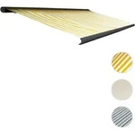 Elektrische Kassettenmarkise T122, Markise Vollkassette 4x3m ~ Polyester