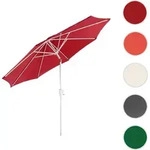 Sonnenschirm N19, Gartenschirm, &Oslash; 3m neigbar Polyester/Alu 5kg ~ rot