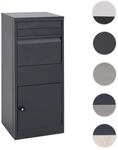 Mendler Paketkasten HWC-G80, Paketbox Standbriefkasten Briefkasten Gr&ouml;&szlig;e L ~