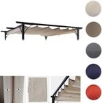Mendler Ersatzbezug 320x250cm f&uuml;r Dach Pergola Pavillon HWC-C42 3x3m ~