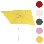 Sonnenschirm N23, Gartenschirm, 2x3m rechteckig neigbar, Polyester/Alu 4,5kg