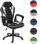 B&uuml;rostuhl HWC-F59, Schreibtischstuhl Drehstuhl Racing-Chair Gaming-Chair,...