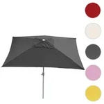 Sonnenschirm N23, Gartenschirm, 2x3m rechteckig neigbar, Polyester/Alu 4,5kg