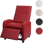 Fernsehsessel HWC-H18, Relaxsessel Liege Sessel, Kunstleder klappbar 99x70x75cm...
