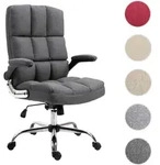 B&uuml;rostuhl HWC-J21, Chefsessel Drehstuhl Schreibtischstuhl, h&ouml;henverstellbar ~