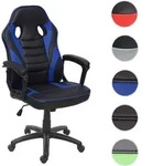 B&uuml;rostuhl HWC-F59, Schreibtischstuhl Drehstuhl Racing-Chair Gaming-Chair,...
