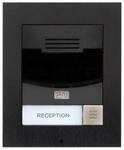 2N IP Solo Surface Black Netzwerk T&uuml;rstation, 1 Ruf Taste, Basiseinheit, Kamera,
