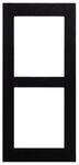 2N IP Verso Frame 2M black Frontblende, f&uuml;r Aufputz Montage, f&uuml;r zwei 2N IP Verso