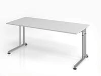 Betzold Schreibtisch VZS, h&ouml;henverstellbar, Tisch & Schreibtisch, Holzdekor: grau