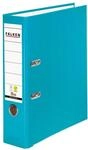 FALKEN Ordner, DIN A4, bunt, Farbe: t&uuml;rkis, Breite: 80 mm