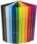 Idena Ringb&uuml;cher im Stehsammler, DIN A4, bunt, 12 St&uuml;ck