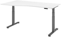 Betzold Eckschreibtisch Comfort, elektrisch h&ouml;henverstellbar, 180 x 100 cm, Tisch &