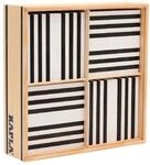 KAPLA 100er-Kasten, Konstruktionsset, Farbe: schwarz/wei&szlig;